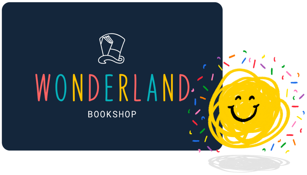 Children's Bookseller of the Year Wonderland Bookshop Logo The Scribbles Crew Channon Gray